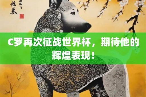 C罗再次征战世界杯，期待他的辉煌表现！