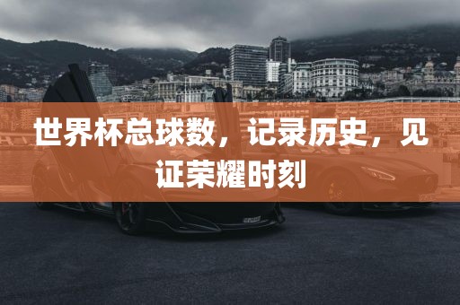 世界杯总球数，记录历史，见证荣耀时刻