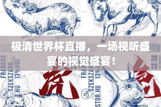 极清世界杯直播，一场视听盛宴的视觉盛宴！
