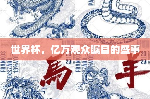 世界杯，亿万观众瞩目的盛事