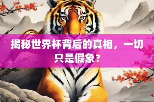 揭秘世界杯背后的真相，一切只是假象？