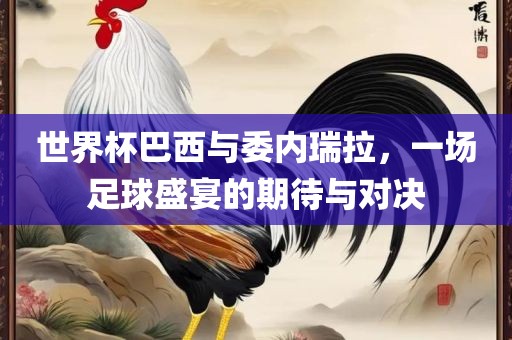 世界杯巴西与委内瑞拉，一场足球盛宴的期待与对决