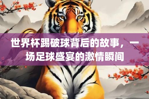 世界杯踢破球背后的故事，一场足球盛宴的激情瞬间