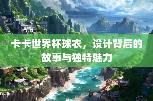 卡卡世界杯球衣，设计背后的故事与独特魅力