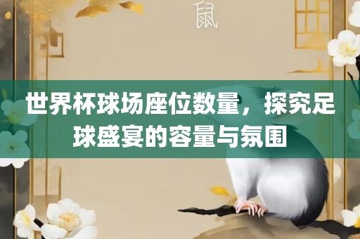 世界杯球场座位数量，探究足球盛宴的容量与氛围