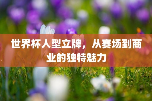 世界杯人型立牌，从赛场到商业的独特魅力