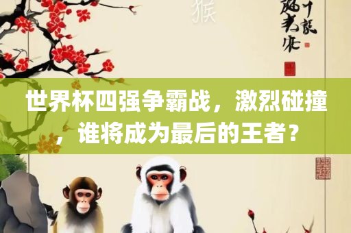 世界杯四强争霸战，激烈碰撞，谁将成为最后的王者？