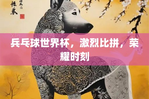 兵乓球世界杯，激烈比拼，荣耀时刻
