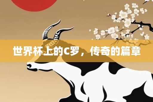 世界杯上的C罗，传奇的篇章