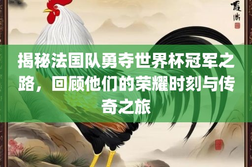 揭秘法国队勇夺世界杯冠军之路，回顾他们的荣耀时刻与传奇之旅