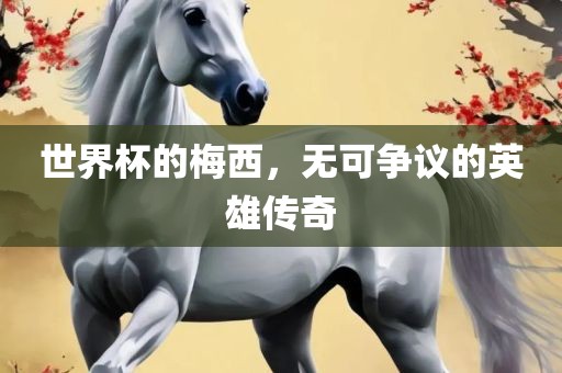 世界杯的梅西，无可争议的英雄传奇