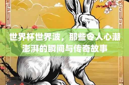 世界杯世界波，那些令人心潮澎湃的瞬间与传奇故事