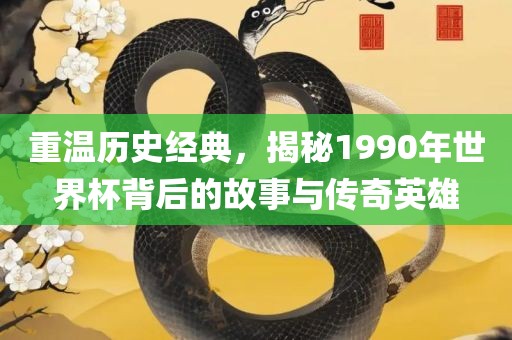 重温历史经典，揭秘1990年世界杯背后的故事与传奇英雄