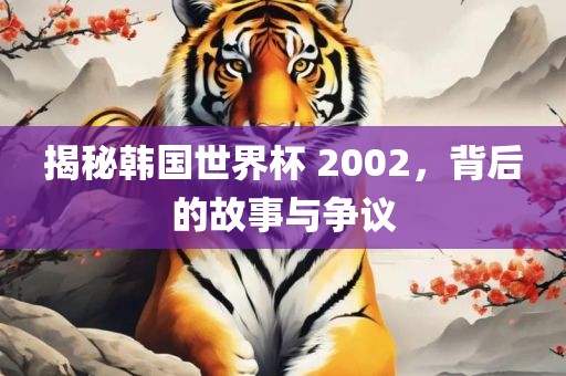 揭秘韩国世界杯 2002，背后的故事与争议