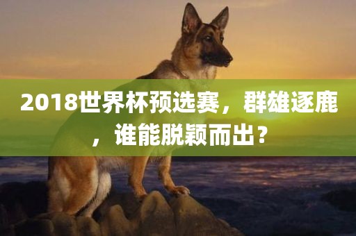 2018世界杯预选赛，群雄逐鹿，谁能脱颖而出？