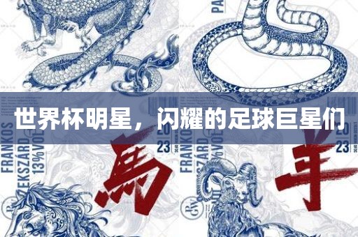 世界杯明星，闪耀的足球巨星们
