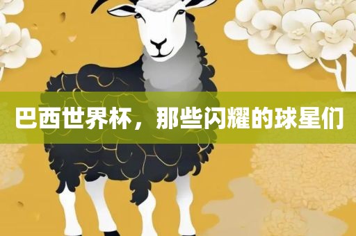 巴西世界杯，那些闪耀的球星们