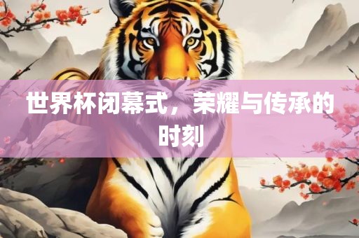 世界杯闭幕式，荣耀与传承的时刻