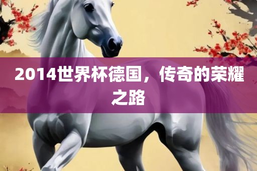 2014世界杯德国，传奇的荣耀之路