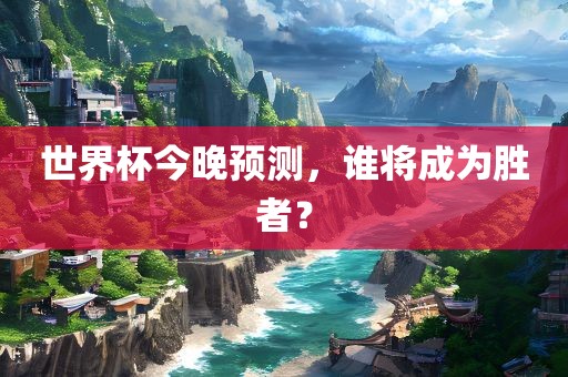 世界杯今晚预测，谁将成为胜者？
