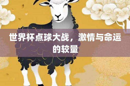 世界杯点球大战，激情与命运的较量