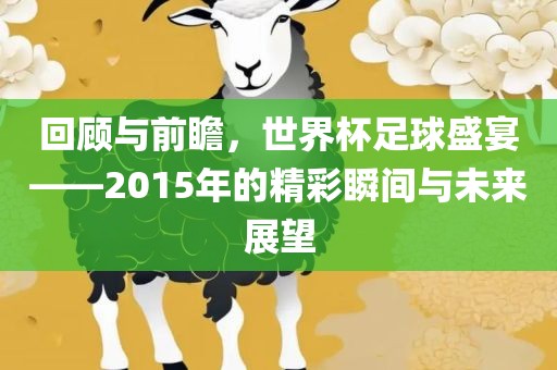 回顾与前瞻，世界杯足球盛宴——2015年的精彩瞬间与未来展望