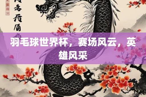 羽毛球世界杯，赛场风云，英雄风采