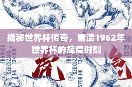揭秘世界杯传奇，重温1962年世界杯的辉煌时刻