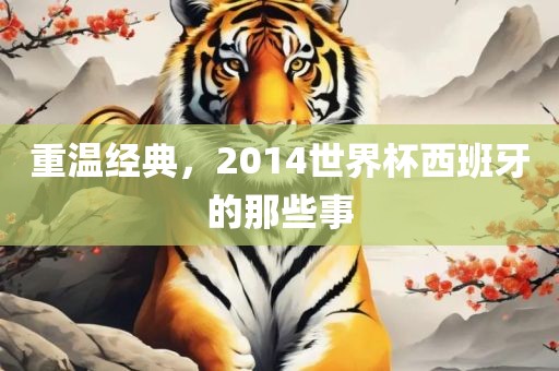 重温经典，2014世界杯西班牙的那些事