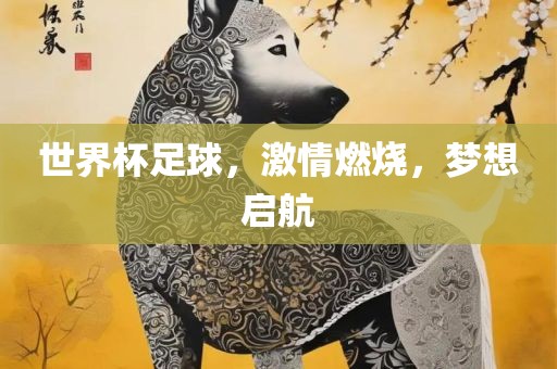 世界杯足球，激情燃烧，梦想启航