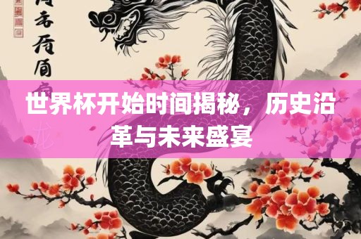 世界杯开始时间揭秘，历史沿革与未来盛宴