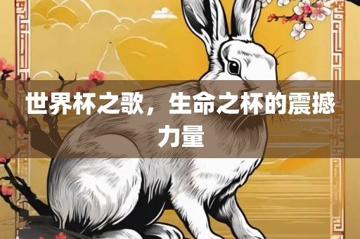 世界杯之歌，生命之杯的震撼力量