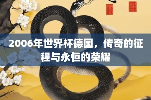 2006年世界杯德国，传奇的征程与永恒的荣耀