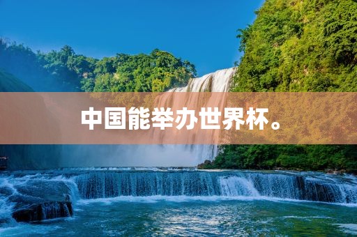 中国能举办世界杯。