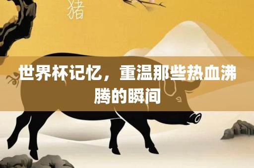 世界杯记忆，重温那些热血沸腾的瞬间