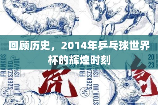 回顾历史，2014年乒乓球世界杯的辉煌时刻