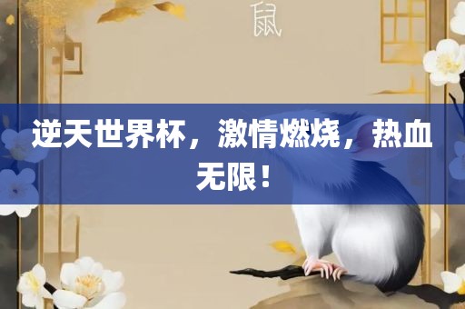 逆天世界杯，激情燃烧，热血无限！
