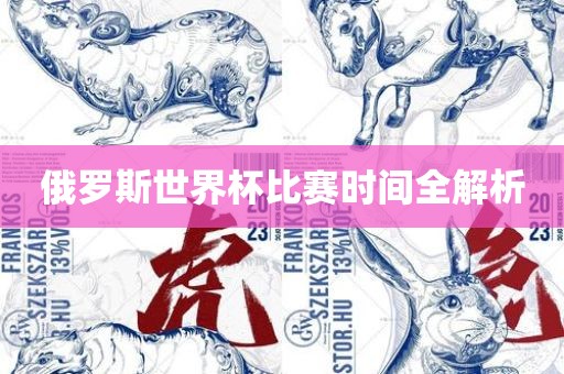 俄罗斯世界杯比赛时间全解析