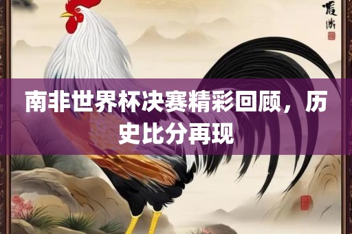 南非世界杯决赛精彩回顾，历史比分再现
