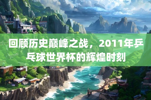 回顾历史巅峰之战，2011年乒乓球世界杯的辉煌时刻