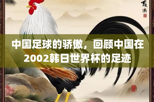 中国足球的骄傲，回顾中国在2002韩日世界杯的足迹