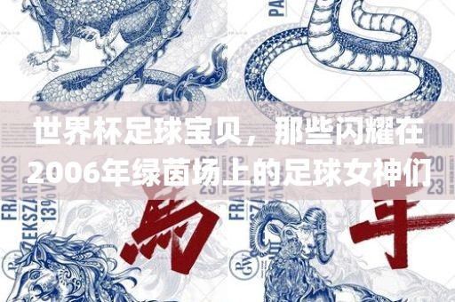 世界杯足球宝贝，那些闪耀在2006年绿茵场上的足球女神们