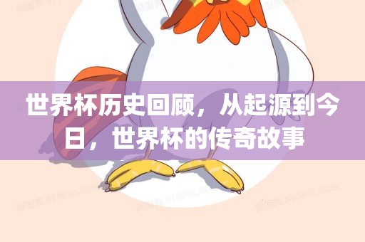 世界杯历史回顾，从起源到今日，世界杯的传奇故事