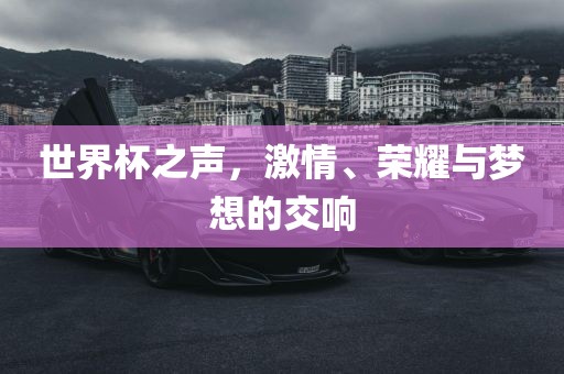 世界杯之声，激情、荣耀与梦想的交响