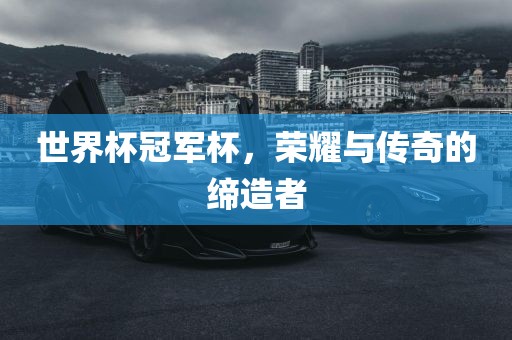 世界杯冠军杯，荣耀与传奇的缔造者
