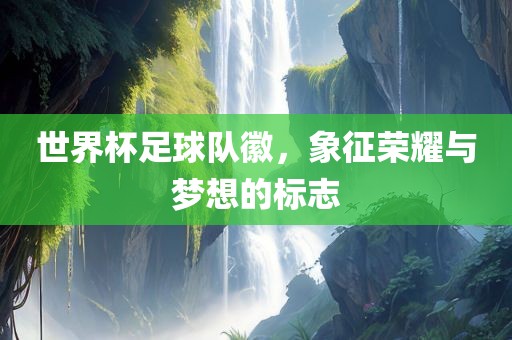 世界杯足球队徽，象征荣耀与梦想的标志
