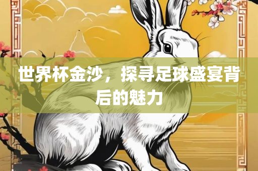 世界杯金沙，探寻足球盛宴背后的魅力