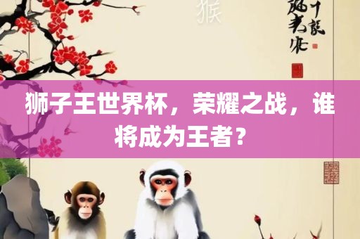 狮子王世界杯，荣耀之战，谁将成为王者？