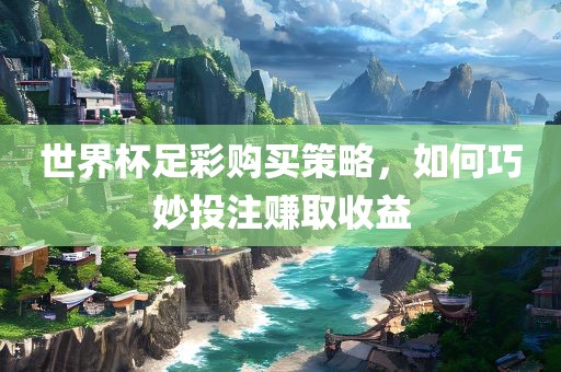 世界杯足彩购买策略，如何巧妙投注赚取收益