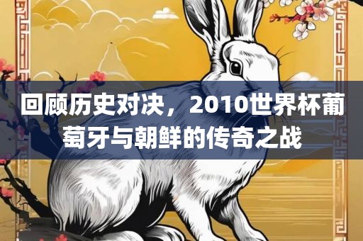 回顾历史对决，2010世界杯葡萄牙与朝鲜的传奇之战